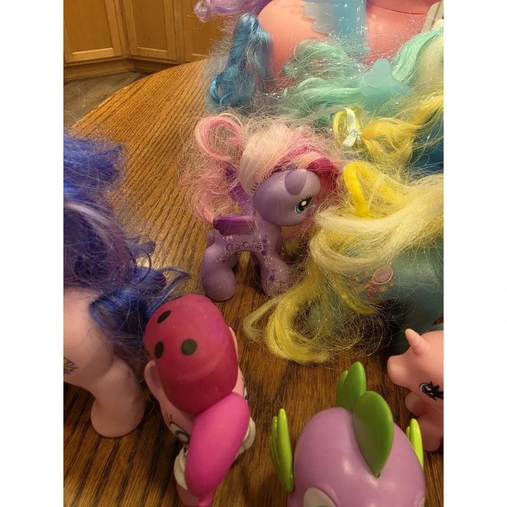 Large 40+ Mixed Gen Lot Of Hasbro My Little Pony & Gi-Go W/ Variety Accessories